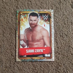💥2017 Adesivo Topps WWE 'The Ultimate Collection' sami zayn #128 - Foto 1 di 2