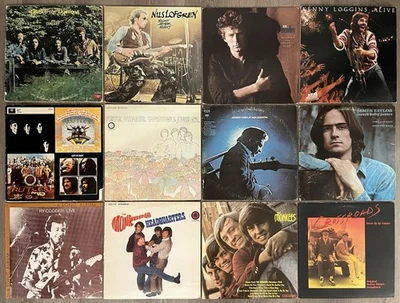 Vintage 1960-80’s Vinyl Lp 33rpm Mixed Record Lot Of 34-Top Artists/(VG+/NM) - Image 1 of 4