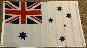 Neu AUSTRALIAN MARINE WAR FÄHNRICH MILITÄR 3x5ft FLAGGE überlegene Qualität US-Verkäufer - Bild 1 von 4
