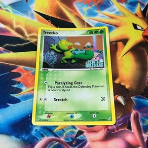 Treecko 67/100 ~ Stamped Reverse Holo ~ Crystal Guardians ~ Light Play ~ Pokemon - Bild 1 von 2