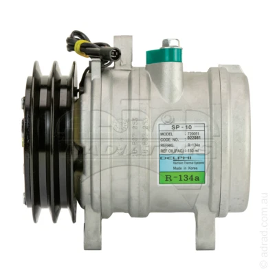 Genuine Delphi Holden TF Rodeo 2.8L 4JB1 Turbo Diesel Air Conditioner Compressor - Image 1 of 3