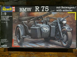 Maquette REVELL 1/9 Ref 03070 BMW R 75 mit Seitenwagen (like Indiana jones) - Photo 1/4