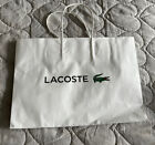 Paper gift storage bag Lacoste Small white paper carrier bags