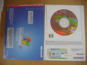 MICROSOFT WINDOWS XP PROFESSIONAL w/SP3 FULL OPERATING SYSTEM MS WIN PRO =NEW= - Picture 1 of 4