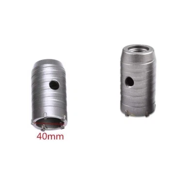 FRESA PER MURO 40 MM CAROTATRICE A TAZZA DA TRAPANO PER FORARE CEMENTO PIETRA