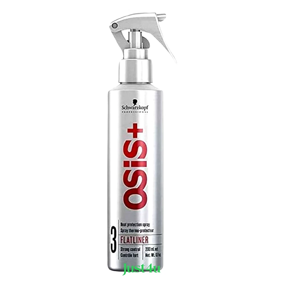 Schwarzkopf Osis+ 3 Flatliner Heat Spray, 6,8 oz. Foto 1 de 1