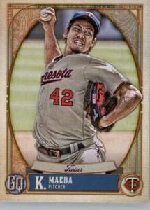 2021  Topps Gypsy Queen Team Script Font Swap #235 Kenta Maeda