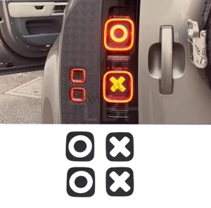 Pegatinas de luz trasera de coche pegatina de lámpara de freno para Land Rover Defender 2020-2024 - Imagen 1 de 15