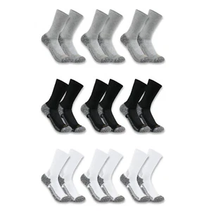 Carhartt - Force Midweight Crew Sock 3-Pack - All Seasons - Comfort & Durability - Picture 1 of 1