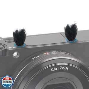 YOUSHARES Camera Mic Windscreen, 10 PCS Fur Wind Muff Wind Cover for Sony RX1 - Picture 1 of 5
