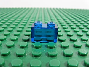 LEGO Trans-Dk 1980 ladrillo azul 1 x 2 sin tubo inferior espacio clásico 6890 6972#3065 - Imagen 1 de 3
