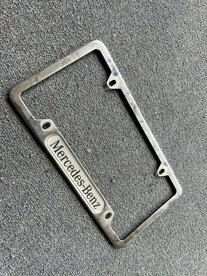 Mercedes-Benz Genuine OEM license frame SL550 S600 W212 W211 W222 W221 W202 W209 - Image 1 of 3