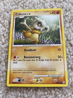 Pokemon Card 2008 Legends Awakened - Cubone 90/146 LP