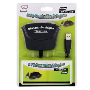 New Nintendo 64 Controller Adapter for PC Mac Dual USB to N64 Mayflash 2 Port