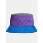 Coach Multicolor Unisex Colorblock Bucket Hat One Size New