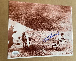 + Tommy Henrich Signed Jsa Cert Vintage 8x10 Signed Photo Autograph - Picture 1 of 2