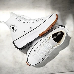 New White Converse Run Star Hike Platform High Top Women 13 CANVAS 166799C NWOB - Bild 1 von 6