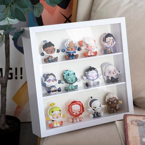 POPMART Blind Box Picture Frame Storage Display Box Stereoscopic Thickened Frame Cover
