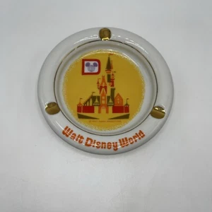 Walt Disney World Ashtray “Castle” Walt Disney Productions Japan Vintage -Read - Picture 1 of 14