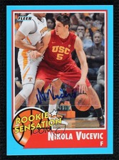 2011-12 Fleer Retro Rookie Sensation Auto Nikola Vucevic #60 Auto