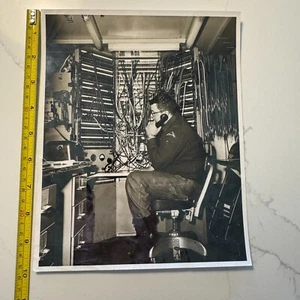 Vintage 1962 US Army Signal Corps Photo – 97th Signal Battalion CPX FALLEX – PFC - Picture 1 of 8