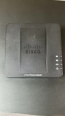 Cisco SPA112 2 Port Telefonadapter - Bild 1 von 3