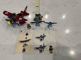 LEGO Pharaoh's Quest: Flying Mummy Attack Set 7307 Incomplete With Booklet