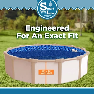 Revestimientos superpuestos para piscina SmartLine Poseidón calibre 25 con kit de junta Foto 1 de 4