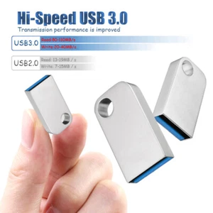 Mini USB Stick 3.0 64GB 32GB 16GB 8GB USB Flash Drive 2.0 Pendrive Speicherstick - Bild 1 von 13