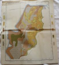 1902 Antique Map Arizona Yuma Colorado River 15 X 18" #8804