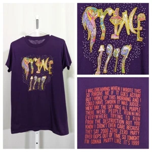 Prince and The Revolution 1999 Vintage Screenstars 5050 Purple Rock T Shirt 1985 - Picture 1 of 6