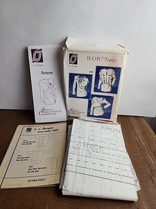  Wow! Tunic pattern L.J. Designs 723  Sz xxs-xxl UNCUT  - Picture 1 of 8