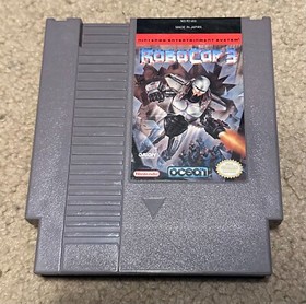 RoboCop 3 (NES Nintendo Entertainment System, 1992) Cart only Tested