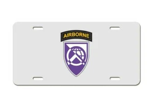 US Army Division - 360th Civil Affairs Brigade - Aluminum License Plate - Picture 1 of 2