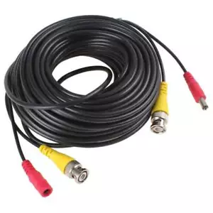 Verlängerungskabel Überwachungskamera BNC DC 12V Stromkabel BNC 100 meter m 100m - Bild 1 von 1
