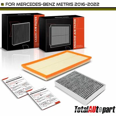 Filtro de aire de motor y cabina para Mercedes-Benz Metris 16-22 L4 2,0 L turboalimentado Foto 1 de 4