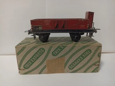 Trix Express H0 20/71 Offener Niederbord Güterwagen mit Bremserhaus OVP - Bild 1 von 4