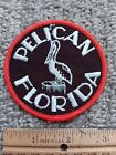 Vintage Pelican Florida Sew-On Embroidered Patch
