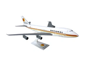 Flight Miniatures National (67-80) 747-100 1:250 Scale Model Airplane - Picture 1 of 4