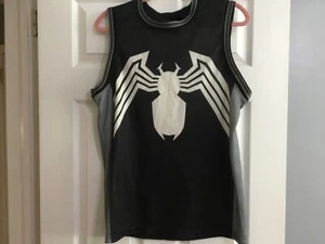 Vintage Venom Trikot Marvel Comics Mad Engine Basketball Spiderman Schwarz M - Bild 1 von 6