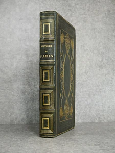 LA GOURNERIE. HISTOIRE DE PARIS ET DE SES MONUMENTS. 1852. RELIURE SIGNEE. - Picture 1 of 12