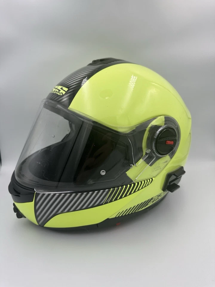 SPEED & STRENGTH SS1700 HiViz Modular Motorcycle Helmet Small S Pre-Owned - Image 1 of 4