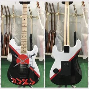 Guitarra Eléctrica Multicolor Naughty Boy ST Cuerpo de Espada Cruzada Pastilla H Puente FR - Imagen 1 de 8
