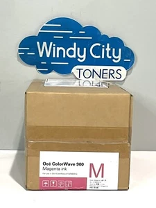 Oce 1070025279 Colorwave 810 900 910 Magenta 2 Liter ink jet cartridge OEM New - Picture 1 of 3