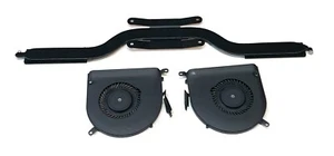 Apple MacBook Pro A1398 15" 2014 Genuine L&R Cooling Fan Set w/ Heatsink OEM - Bild 1 von 2