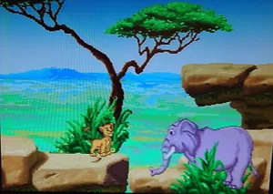 2 Vtech vsmile games Winnie the Pooh & Lion King Simba cleaned tested &work fine - Picture 1 of 12