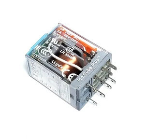 RELECO C9-E21 X, Control Relay, 120VAC, 60Hz, 8-Blade, 2-Pole, 5Amp, QR-C Series - Picture 1 of 3