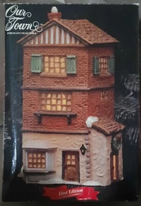 De colección 1992 Our Town The Smith House/Primera edición/A Santa's Best Collectib - Imagen 1 de 4