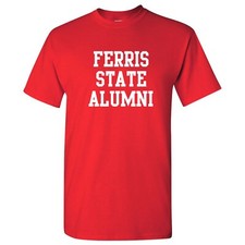 Ferris State Bulldogs Alumni Block T-Shirt - Red