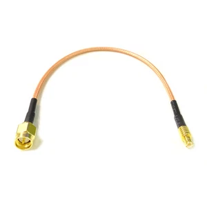 6inch RF coaxial pigtial cable SMA male plug to MCX male straight RG316 15CM NEW - Picture 1 of 4